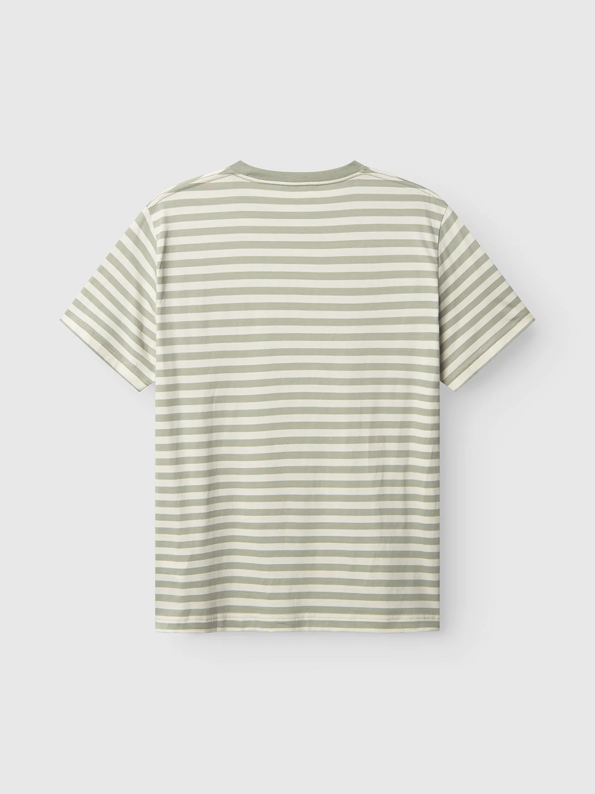 GABdune Logo Stripes SS GOTS - Green Stripe - Image 3