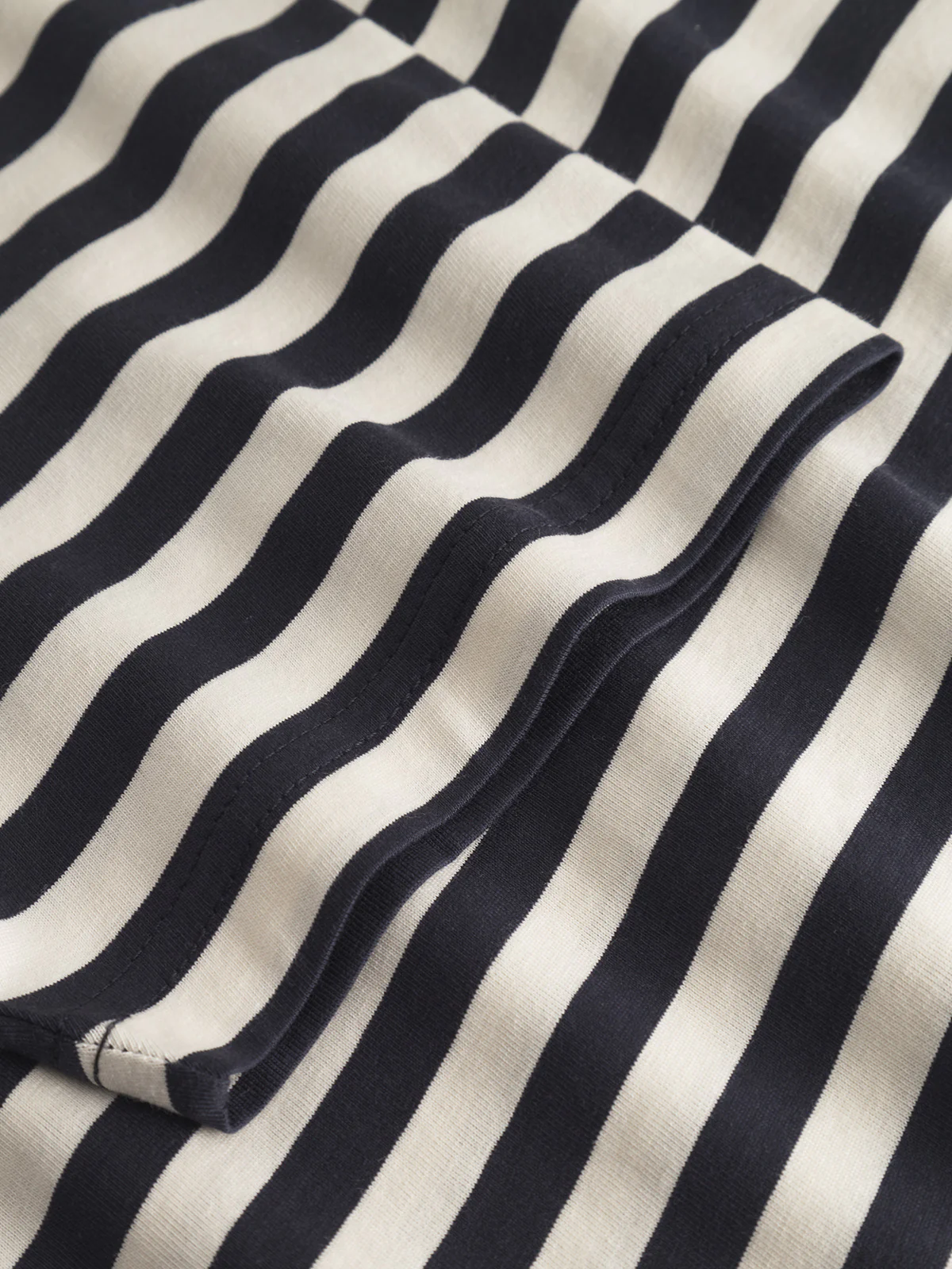 GABdune Logo Stripes SS GOTS - Navy Stripe - Image 7