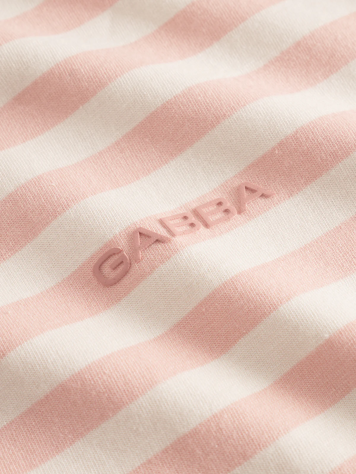 GABdune Logo Stripes SS GOTS - Rose Stripes - Image 7